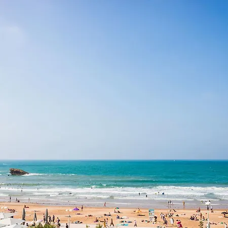 Horizon Keyweek Beachfront Duplex With Parking In Center Appartement Biarritz